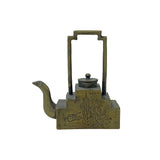 a chinese-metal- triangle-shape-teapot-art