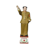 Vintage Ceramic Olive Green Historical Ceramic Figure cs1213S