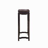 cs7686-burgundy-brown-squre-slim-plant-vase-pedestal-stand-table