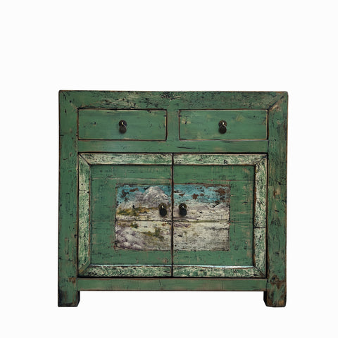 Green console cabinet deals
