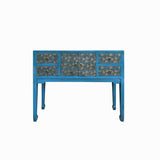 acs7698-blue-golden-flower-slim-foyer-side-table