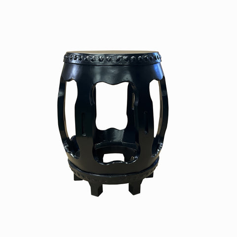 acs7707-black-lacquer-round-wood-barrel-shape-stool-table