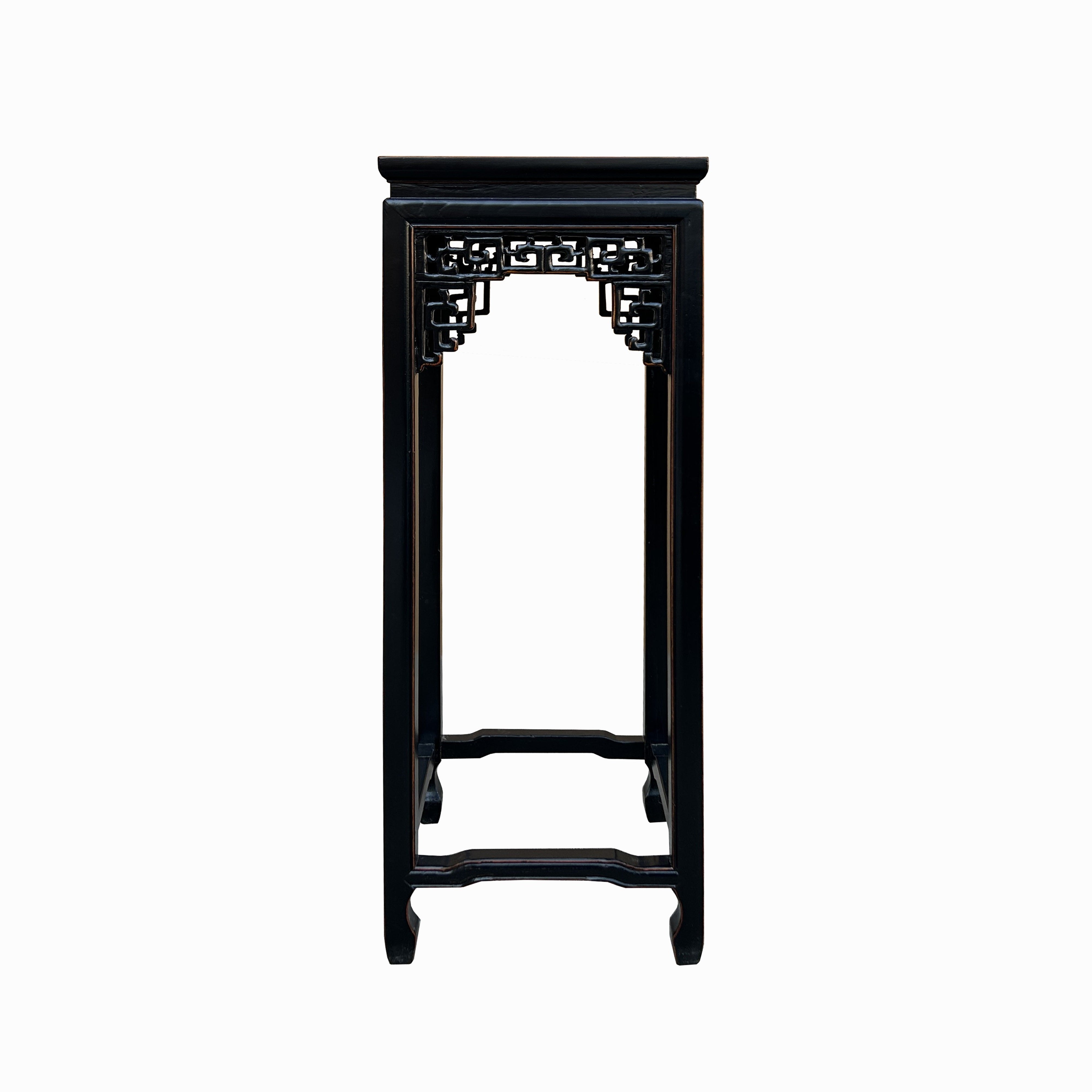 Chinese Huali Rosewood Hexagon Pedestal Plant Stand Table cs1221S Chinese Huali Rosewood Hexagon Pedestal Plant Stand Table cs1221S
