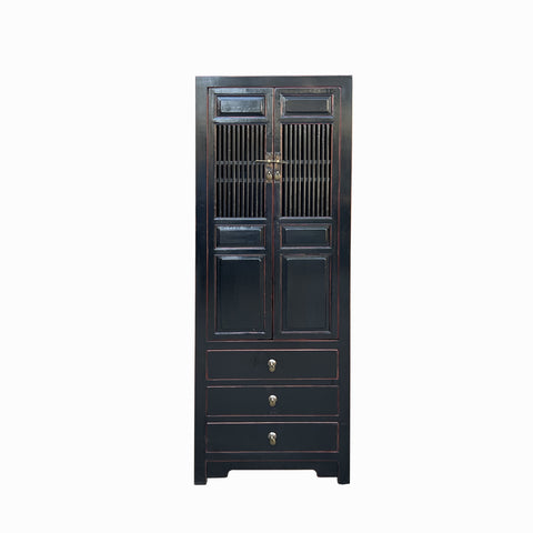acs7728-chinese-black-lacquer-tall-slim-shutter-door-dresser-cabinet