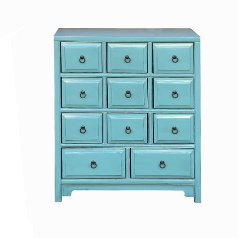 acs7794- pastel-blue-11-drawers-storage-slim-cabinet