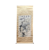 Chinese Ink Brush Lotus Flower Leaf Pond Scroll Painting Wall Art jk250S
