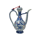 Oriental Blue White Wine Jar Shape Ceramic Porcelain Art Vase Jar JK280S