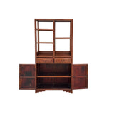 chinese display shelving unit