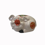 asian ceramic piggy figure - oriental fortune ceramic art pig figure