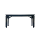 black altar table - oriental black console table