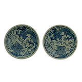 Dragon Phoenix Porcelain Small Plates