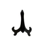 10.5" Black Curved Accent Plate Holder Rack Display Easel st1104S
