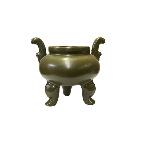 aws3399-Olive-Army-Green-Ceramic-ding-Holder-Display