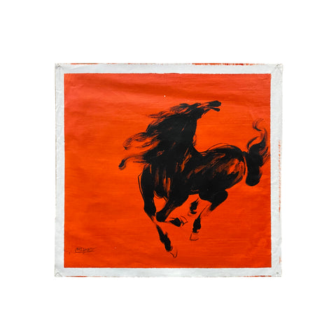 aws3435-black-horse-red-base-canvas-painting