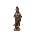 aws3442-vintage-chinese bronze-Kwan-yin-Bodhisattva-statue