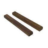 Chinese Pair Natural Wood Grain Patina Rectangular Paperweights ws4682S