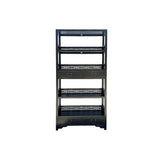 Oriental Black Fretwork Accent Bookcase Display Cabinet Etagere ws4737S