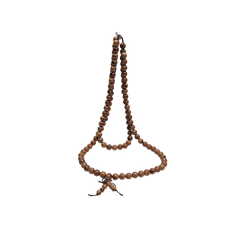 Natural Rare Rosewood Grain 108 Beads Hand Rosary Praying Chain ws4866S