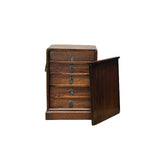 Oriental 5 Small Drawers Pull Lid Accent Treasure Chest Box GB266S