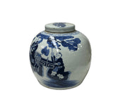 Oriental Blue White Big Kirin Riding Porcelain Large Ginger Jar GB632S / gb579
