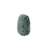 Natural Jade Stone Carved Buddha Hand Display Pendant Art GB737S
