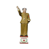 Vintage Ceramic Olive Green Historical Ceramic Figure cs1213S