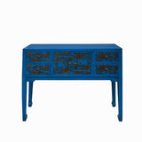 acs7732-blue-golden-flower-slim-foyer-console-table