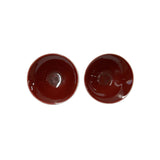 Pair Chinese Porcelain Oxblood Red Glaze Cup Display Art JK309S
