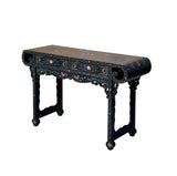 table with drawers