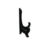 10.5" Black Curved Accent Plate Holder Rack Display Easel st1104S
