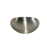 Set 2 Artistic Stainless Steel Oval Circle Holes Bowl Plate Container Display Tw011S