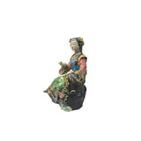 Chinese Oriental Porcelain Qing Style Dressing Teacups Lady Figure ws3685S