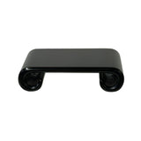 3.25" Black Wood Scroll Legs Rectangular Display Stand Riser Easel ws4054S