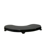 6" Dark Brown Wood Arch Irregular Shape Display Stand Riser Easel ws4128S