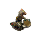 Chinese Porcelain Miao Tribal Dressing Basket Lady Figure ws4460S