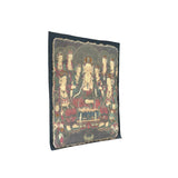 Oriental Tong Dynasty Style Bodhisattva Painting on Paper Mache Wall Art ws4515S