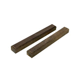 Chinese Pair Natural Wood Grain Patina Rectangular Paperweights ws4679S
