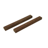 Chinese Pair Natural Wood Grain Patina Rectangular Paperweights ws4681S