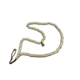 Rough White Stone 108 Beads Hand Rosary Praying Chain ws4690S