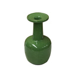 Orient Crackle Pattern Verdant Green Color Pottery Ceramic Vase ws4701S