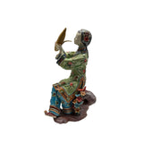 Chinese Porcelain Qing Style Dressing Music Lady Figure ws4774S