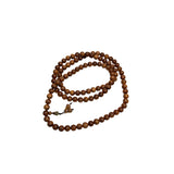 Natural Rare Rosewood Grain 108 Beads Hand Rosary Praying Chain ws4864S