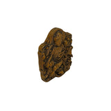 Vintage Small Wood Carved Light Brown Bodhisattva Pendant Plaque ws4908S