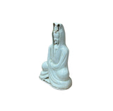 Dehua Blanc de Chine White GuanYin Bodhisattva Porcelain Statue GB013S