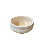 Vintage Finish Off White Porcelain Round Pot Planter GB210S