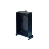 Distressed Brown Black Wood Open Frame Display Easel w Hanger GB284S