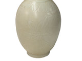 Vintage Off White Bird Head Mouth Ceramic Art Vase GB794S