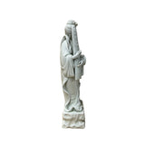 Vintage Off White Porcelain Standing Bodhisattva GuanYin Statue GB858S