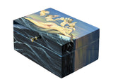 Vintage High Gloss Lacquered Mythological Venus Motif Box GB868S