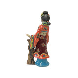 Chinese Oriental Porcelain Qing Style Dressing Court Lady Figure ws3139S